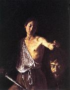 Caravaggio David dfg oil painting artist