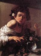 Caravaggio Boy Bitten by a Lizard f China oil painting reproduction
