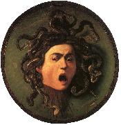 Caravaggio Medusa oil painting artist
