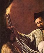 Caravaggio The Seven Acts of Mercy (detail) dfg oil painting artist
