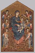 Cimabue Virgin Enthroned with Angels dfg China oil painting reproduction