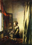 JanVermeer Girl Reading a Letter at an Open Window China oil painting reproduction