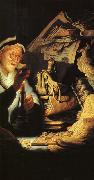 Rembrandt The Rich Old Man from the Parable China oil painting reproduction
