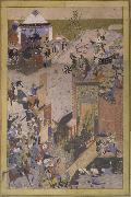 Bihzad Capture of a city China oil painting reproduction