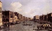 Canaletto Looking South-East from the Campo Santa Sophia to the Rialto Bridge China oil painting reproduction
