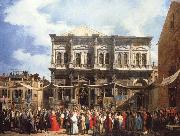 Canaletto Venice The Feast Day of Saitn Roch oil painting artist