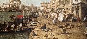 Canaletto The Molo seen against the zecca oil painting artist