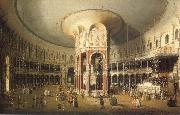 Canaletto London Interior of the Rotunda at Ranelagh oil painting artist