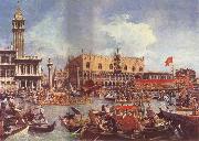 Canaletto The Bucintoro at the Molo on Ascension Day China oil painting reproduction