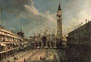 Canaletto Piazza San Marco oil painting artist