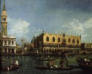 Canaletto basino san marco venedig oil painting artist