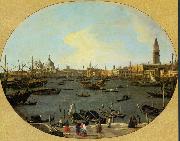 Canaletto Venice Viewed from the San Giorgio Maggiore - Oil on canvas oil painting artist