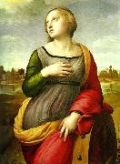 Raphael st catherine oil painting artist