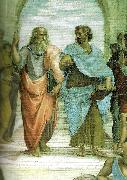 Raphael plato and aristotle detail of the school of athens oil painting artist