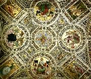 Raphael the ceiling of the stanza della segnatura, vatican palace oil painting artist