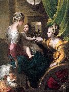 PARMIGIANINO Mystic Marriage of Saint Catherine oil