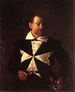 Caravaggio Portrait of Antonio Martelli. oil painting artist