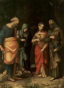 Correggio Vier Heilige oil painting artist