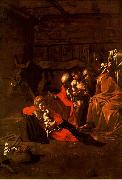 Caravaggio Adoration of the Shepherds oil painting artist