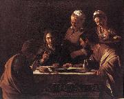 Caravaggio Supper at Emmaus oil painting artist