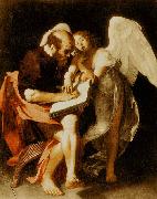 Caravaggio Saint Matthew and the Angel oil painting artist
