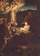 Correggio Nativity oil painting artist