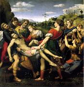 Raphael The Deposition oil