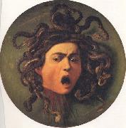 Caravaggio Medusa oil painting artist