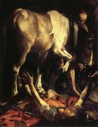 Caravaggio Conversion of Saint Paul oil painting artist