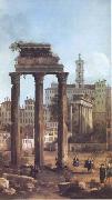 Canaletto Rome Ruins of the Forum looking towards the Capitol (mk25) China oil painting reproduction