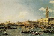 Canaletto Venice:The Basin of San Marco on Ascension Day oil painting artist