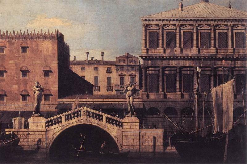  Capriccio: The Ponte della Pescaria and Buildings on the Quay d