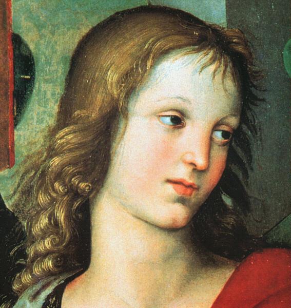 Raphael Detail from the Saint Nicholas Altarpiece