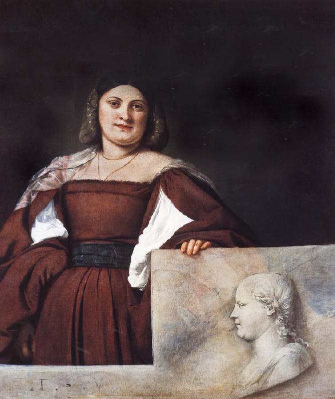 Titian Portrait of a lady