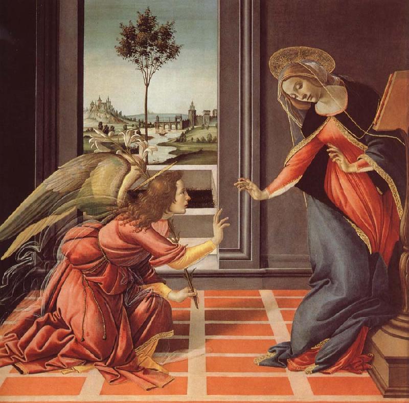 Botticelli The Annunciation