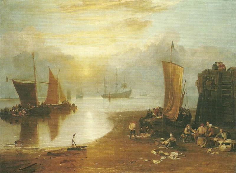 J.M.W.Turner sun rising through vapour