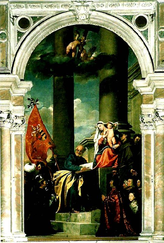 Titian pesaro altar