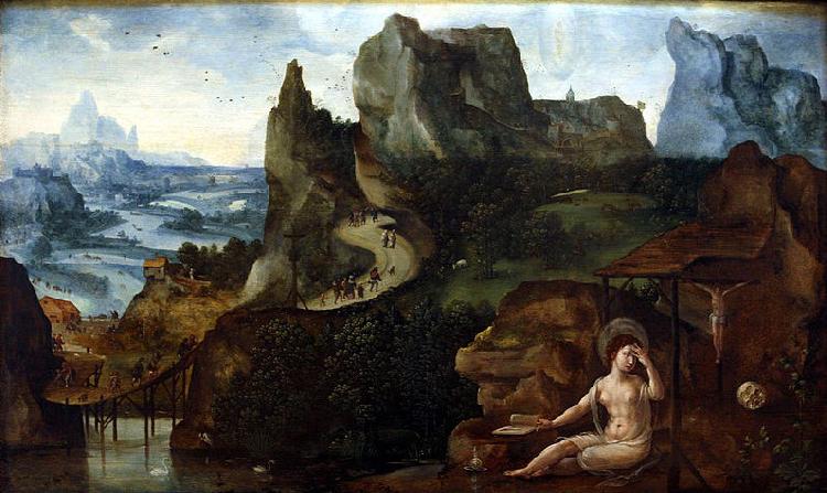 Anonymous Landscape with the Repentant Mary Magdelene