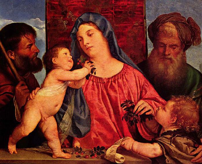 Titian Kirschen-Madonna