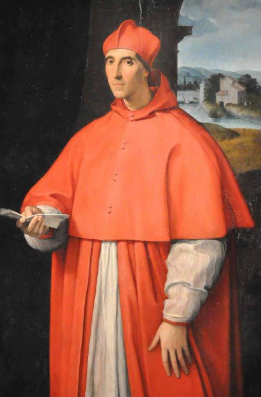 Raphael Portrait of Cardinal Alessandro Farnese