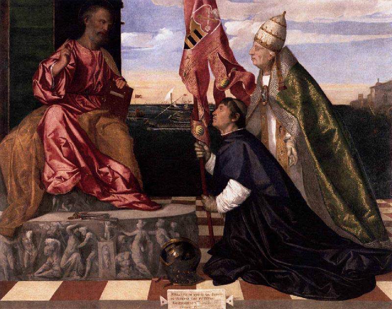  Jacopo Pesaro being presented by Pope Alexander VI to Saint Peter